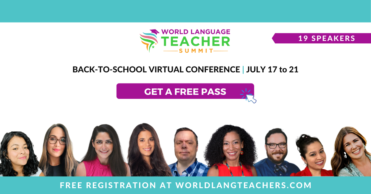 Back To School New Teacher World Language Teacher Summit 2023 World   WLTS23BTS FB Post Free Registration 